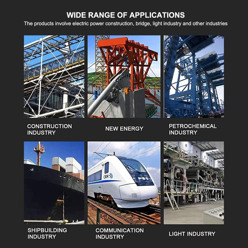 EGV 4 Pack G80 Alloy Steel Hammerlock Coupling Link,1/4" Hammer Lock Safety Chain Connector Link 2645 lbs Working Load Limit - Image 5